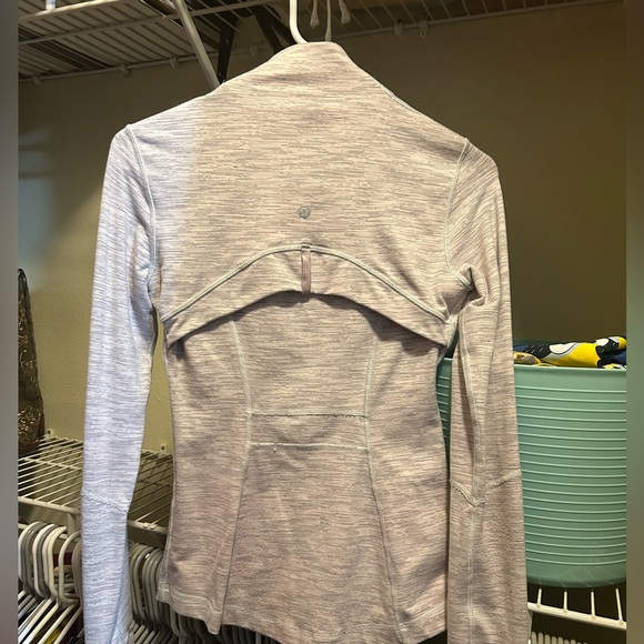 Lululemon define jacket white marble size 4 - Picture 6 of 6
